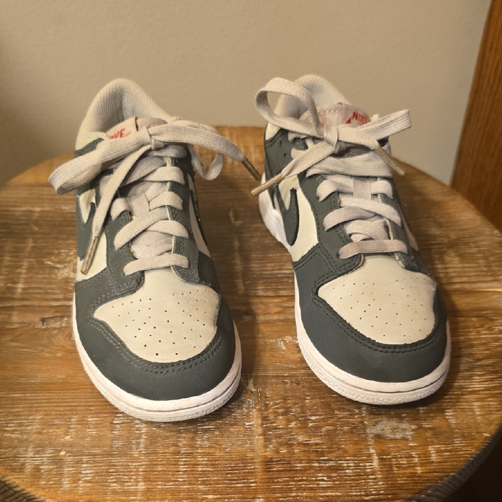 Nike Kids' Gray and White Sneakers